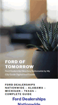 Mobile Screenshot of fordoftomorrow.com